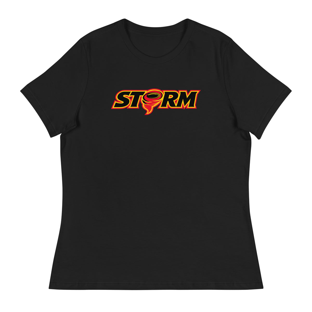 Performance | Women's Relaxed T Shirt | Storm Baseball Team | Crest Logo