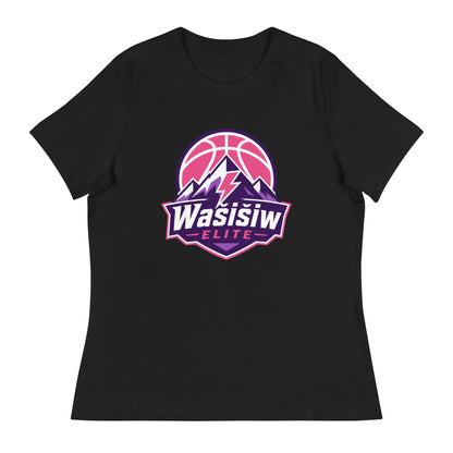 Performance | Women's Relaxed T Shirt | Wašišiw Elite | Emblem Logo