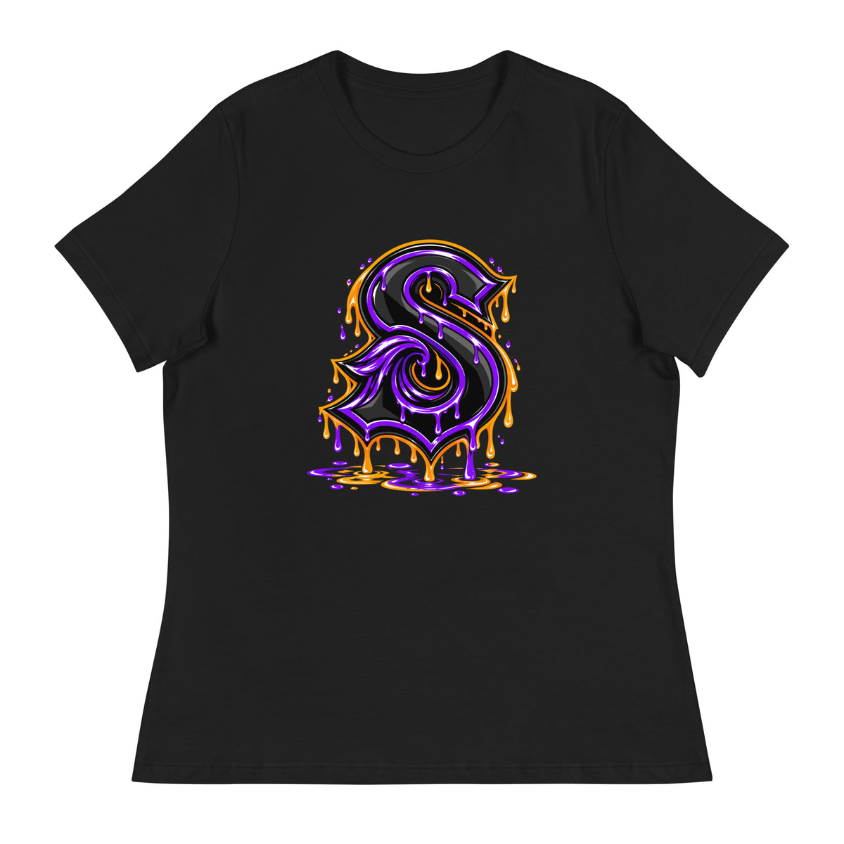 Performance | Women's Relaxed T Shirt | Naples Sirens | Lettermark Logo