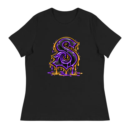 Performance | Women's Relaxed T Shirt | Naples Sirens | Lettermark Logo