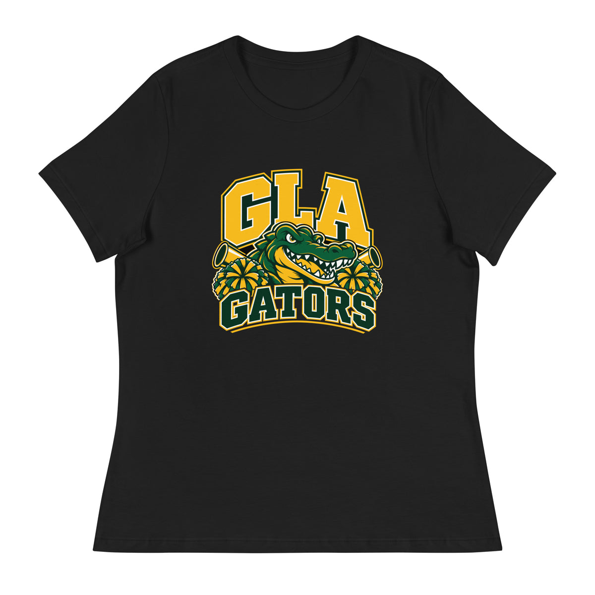 Performance | Women's Relaxed T Shirt | GLA Gators Cheer Team | Emblem Logo
