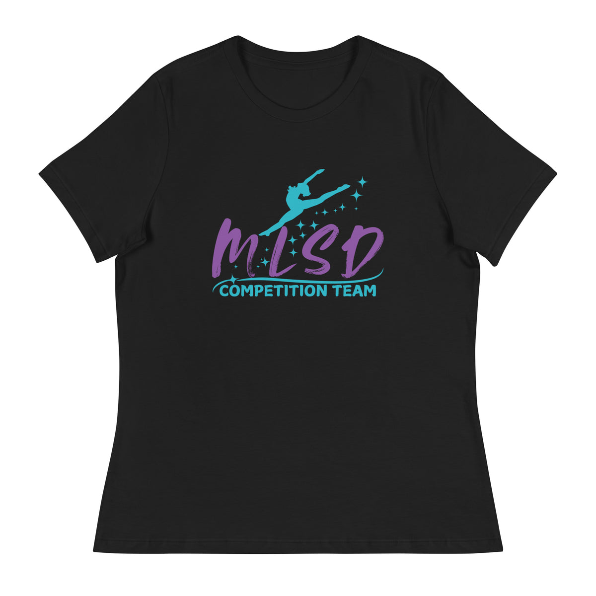 Performance | Women's Relaxed T Shirt | Miss Lorraine’s School of Dance | Lettermark Logo