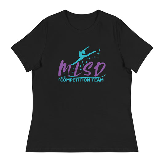 Performance | Women's Relaxed T Shirt | Miss Lorraine’s School of Dance | Lettermark Logo
