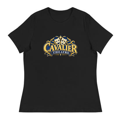 Performance | Women's Relaxed T Shirt | Cavalier Theatre Troupe | Emblem Logo