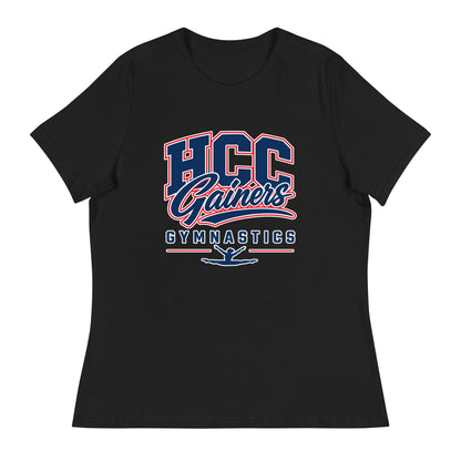Performance | Women's Relaxed T Shirt | HCC Gymnastics | Apex Logo