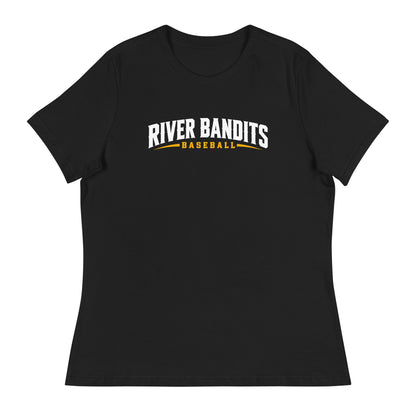 Performance | Women's Relaxed T Shirt | South Bend River Bandits | Lettermark Logo