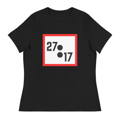 Performance | Women's Relaxed T Shirt | 27:17 | Crest Logo