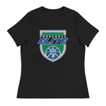 Performance | Women's Relaxed T Shirt | Pensacola Elite Inc. | Shield Logo