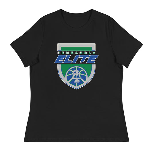 Performance | Women's Relaxed T Shirt | Pensacola Elite Inc. | Shield Logo