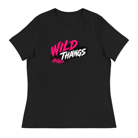 Performance | Women's Relaxed T Shirt | Wild Thangs | Crest Logo