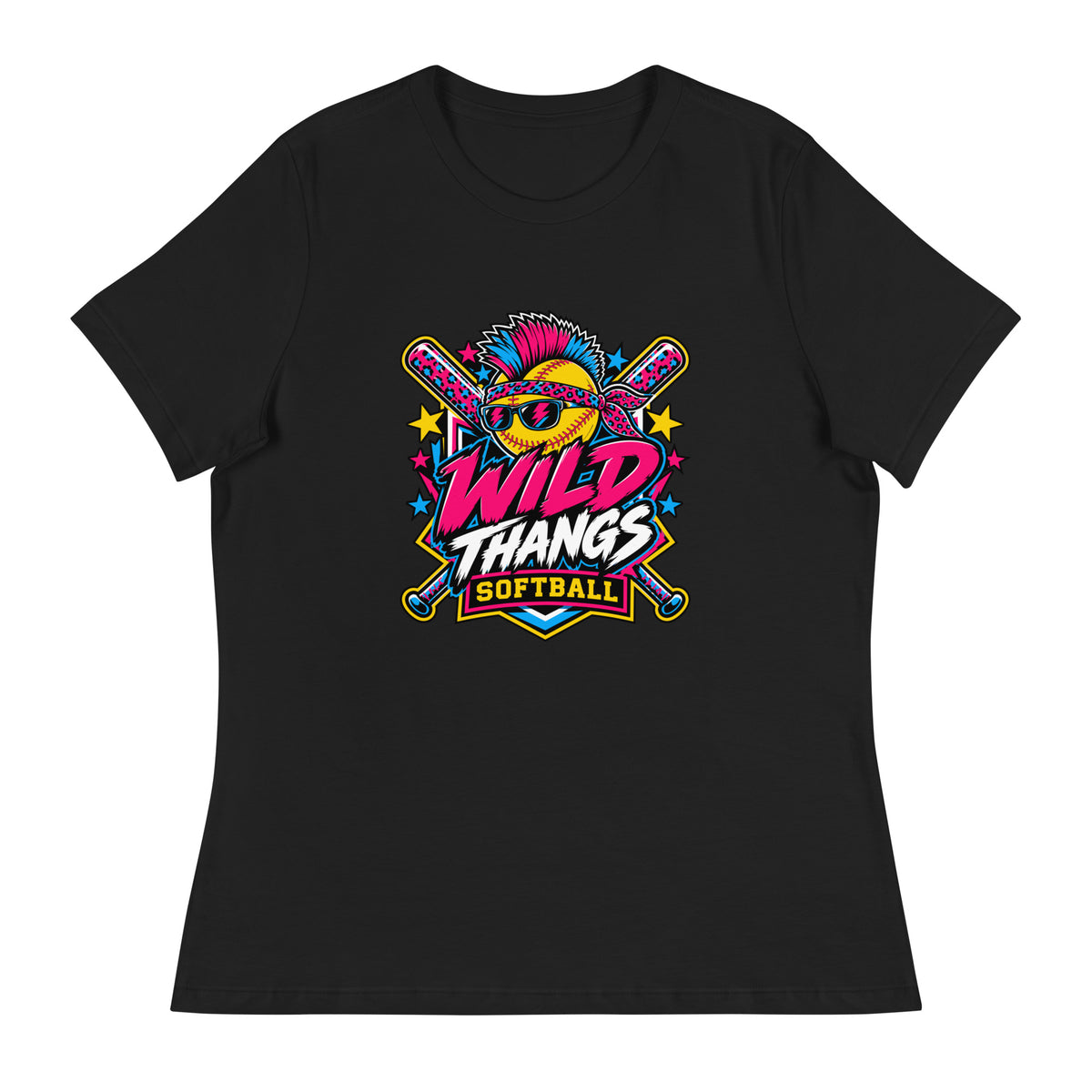 Performance | Women's Relaxed T Shirt | Wild Thangs | Valor Logo