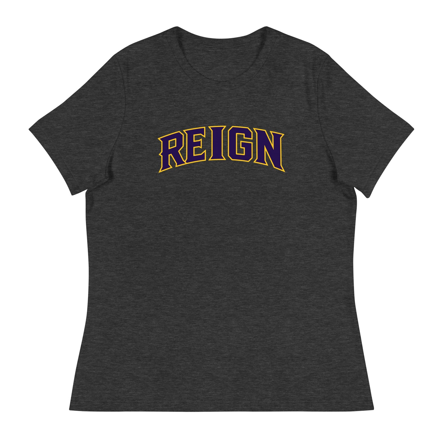 Performance | Women's Relaxed T Shirt | REIGN 10U Softball | Script Logo