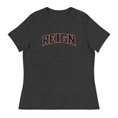 Performance | Women's Relaxed T Shirt | REIGN 10U Softball | Script Logo