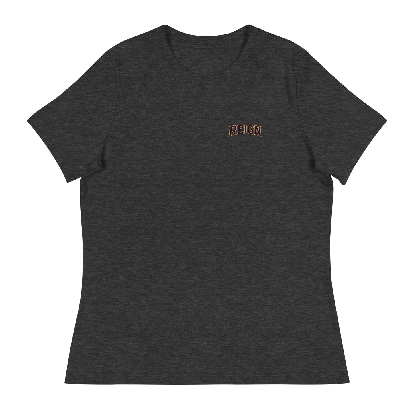 Performance | Women's Relaxed T Shirt | REIGN 10U Softball | Vanguard Logo