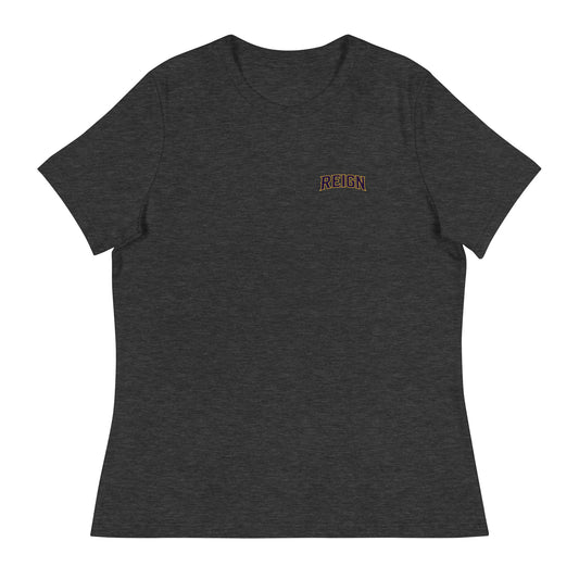 Performance | Women's Relaxed T Shirt | REIGN 10U Softball | Vanguard Logo