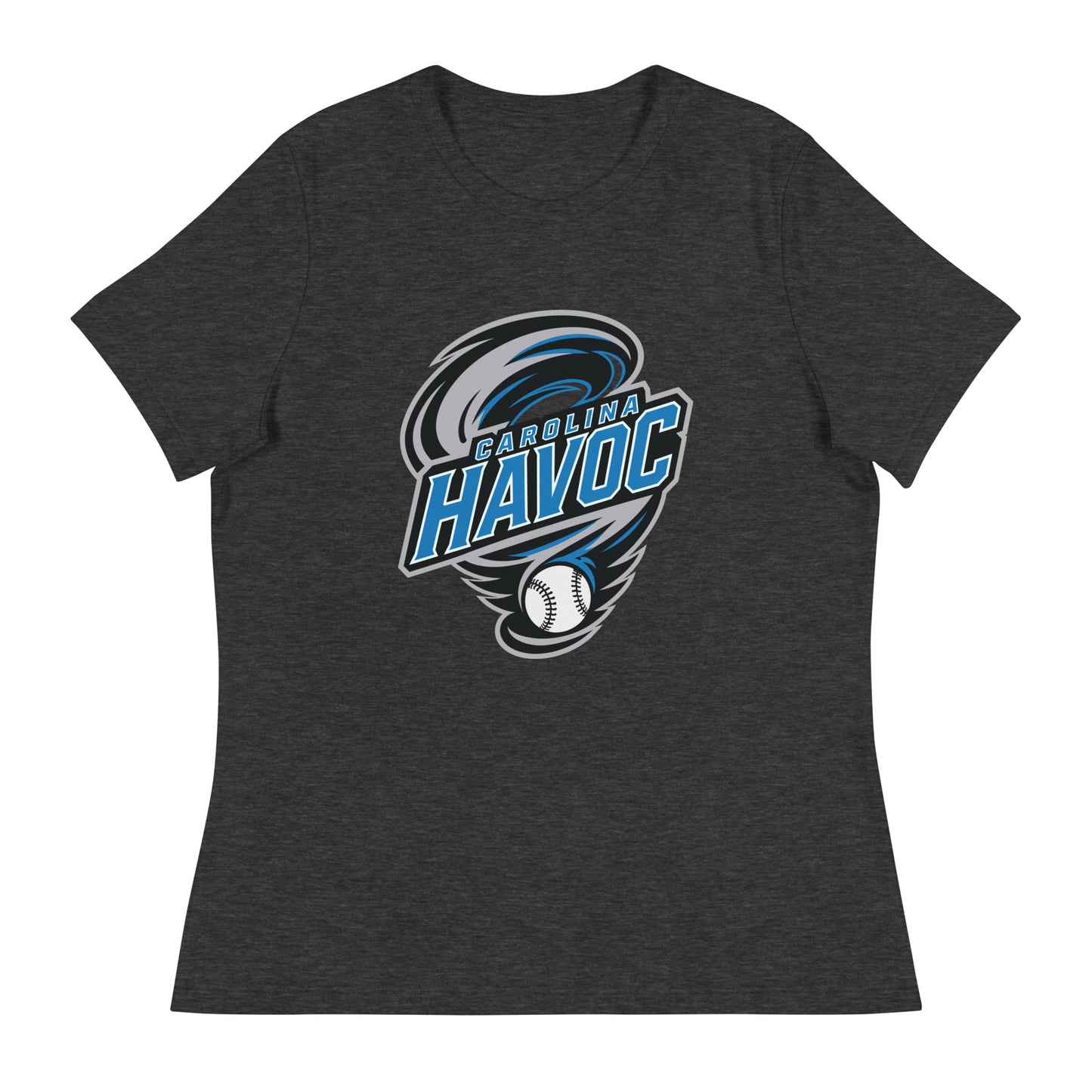 Performance | Women's Relaxed T Shirt | Carolina Havoc | Twister League Crest Logo
