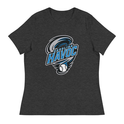 Performance | Women's Relaxed T Shirt | Carolina Havoc | Twister League Crest Logo
