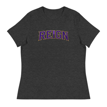 Performance | Women's Relaxed T Shirt | REIGN 10U Softball | Script Logo