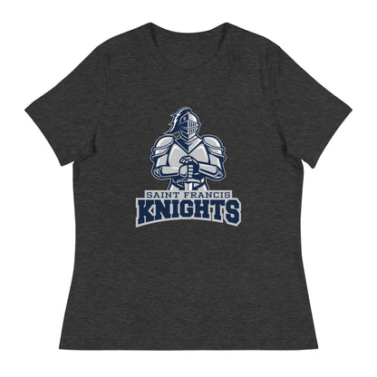 Performance | Women's Relaxed T Shirt | Saint Francis School | Valor Athletics Logo