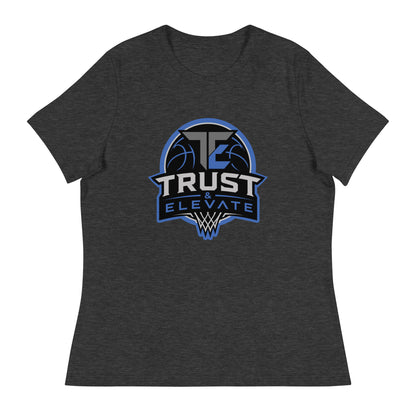Performance | Women's Relaxed T Shirt | Trust & Elevate | Vanguard Elite Logo