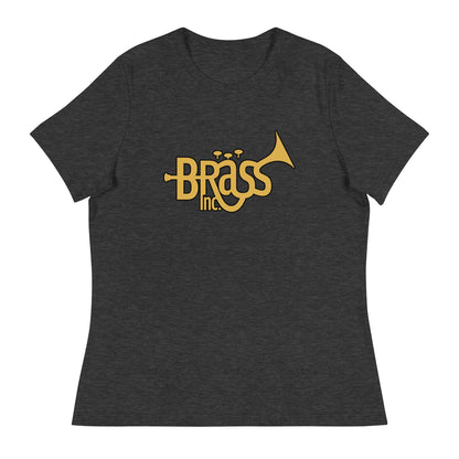 Performance | Women's Relaxed T Shirt | Brass Inc. | Emblem Logo