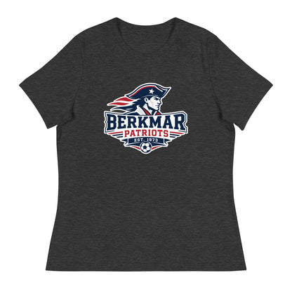 Performance | Women's Relaxed T Shirt | Berkmar High School Soccer | Vanguard Logo