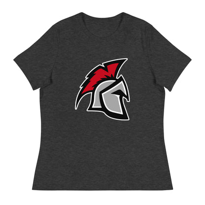 Performance | Women's Relaxed T Shirt | Sanford Spartans | Emblem Logo