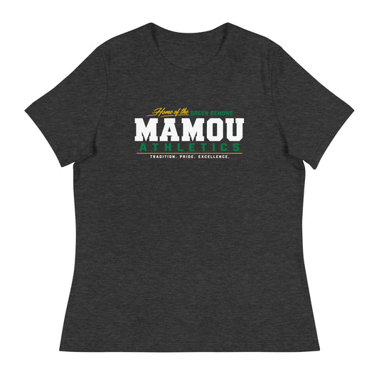 Performance | Women's Relaxed T Shirt | Mamou High School | Modern Script Logo