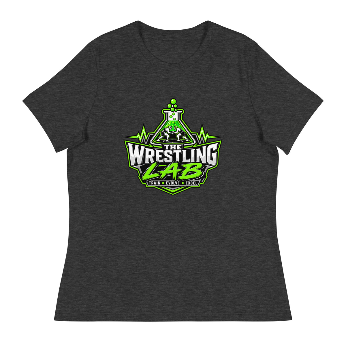 Performance | Women's Relaxed T Shirt | The Wrestling Lab | Emblem Logo