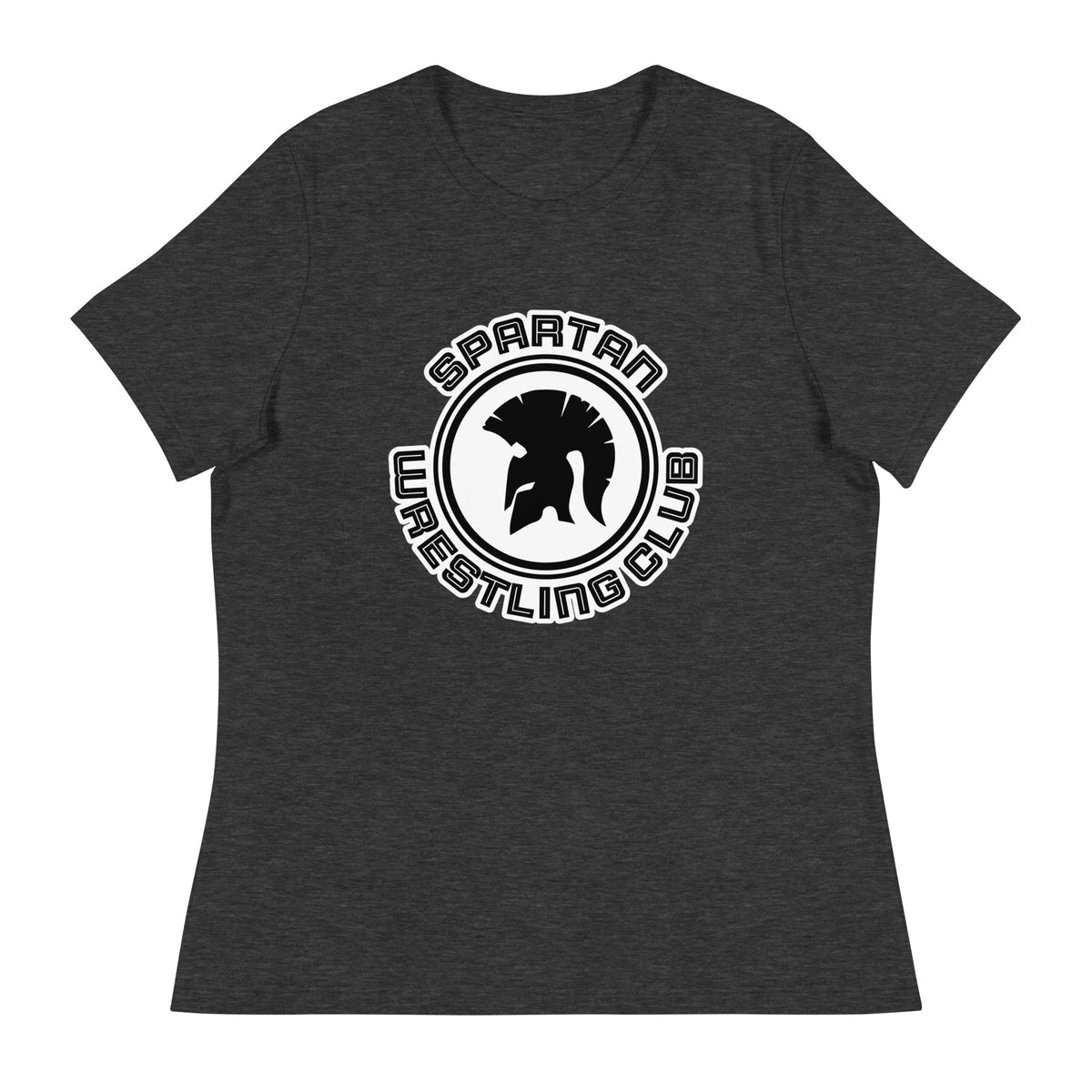 Performance | Women's Relaxed T Shirt | Spartan Wrestling Club | Crest Logo
