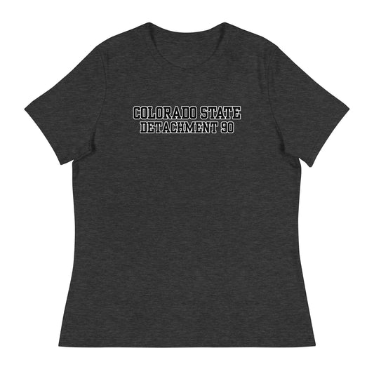 Performance | Women's Relaxed T Shirt | Colorado State Detachment 90 | Modern Script Logo