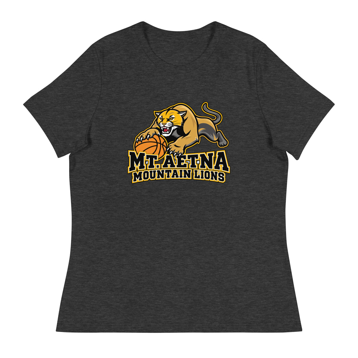 Performance | Women's Relaxed T Shirt | Mt. Aetna Adventist School | Crest Logo