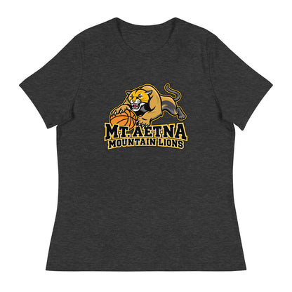 Performance | Women's Relaxed T Shirt | Mt. Aetna Adventist School | Crest Logo