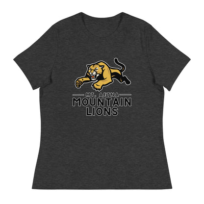 Performance | Women's Relaxed T Shirt | Mt. Aetna Adventist School | Emblem Logo
