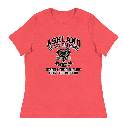 Performance | Women's Relaxed T Shirt | Ashland Black Diamonds | Emblem Logo