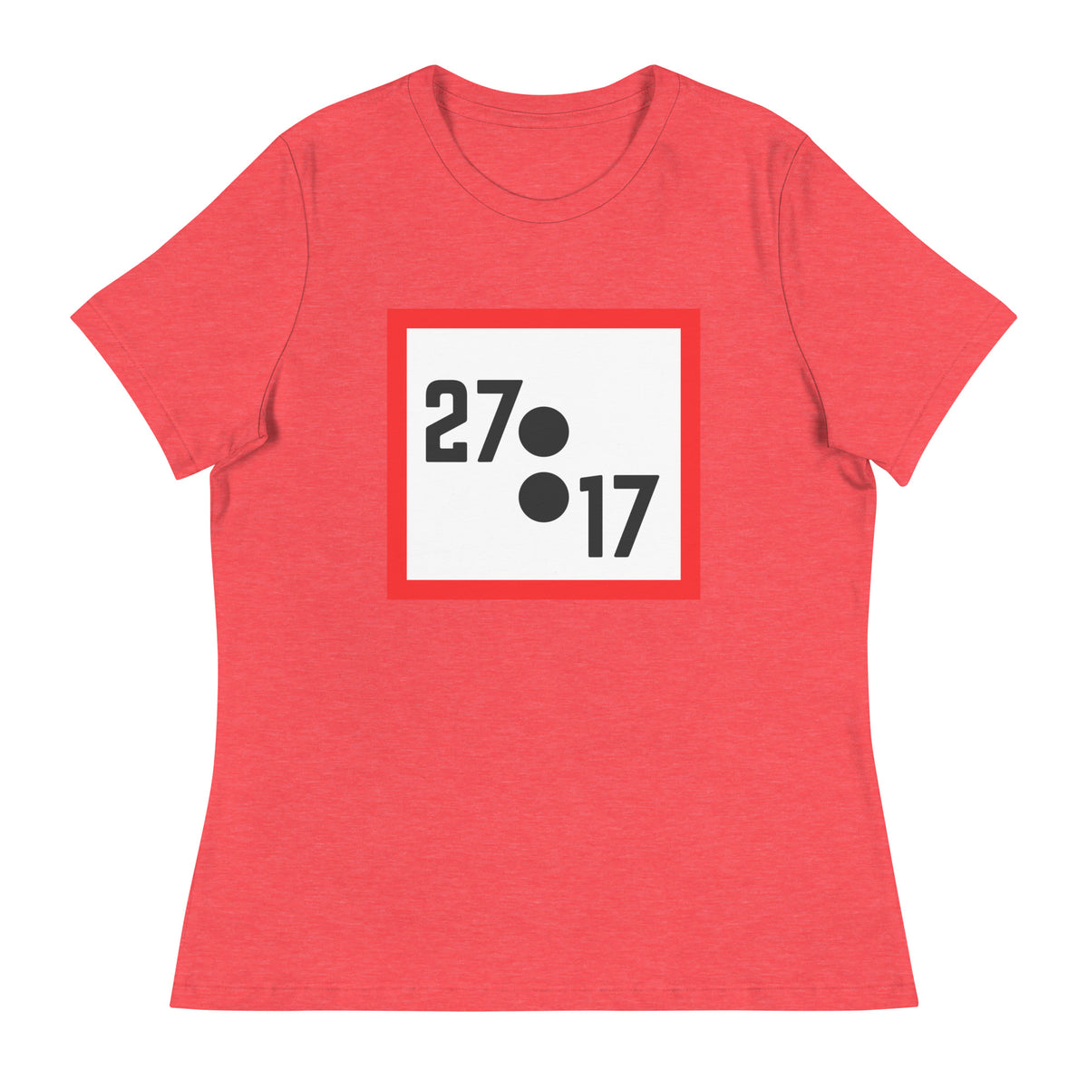 Performance | Women's Relaxed T Shirt | 27:17 | Crest Logo