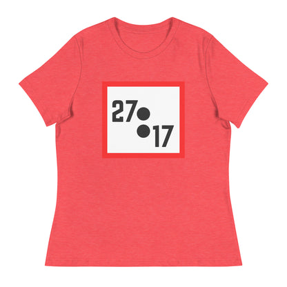 Performance | Women's Relaxed T Shirt | 27:17 | Crest Logo