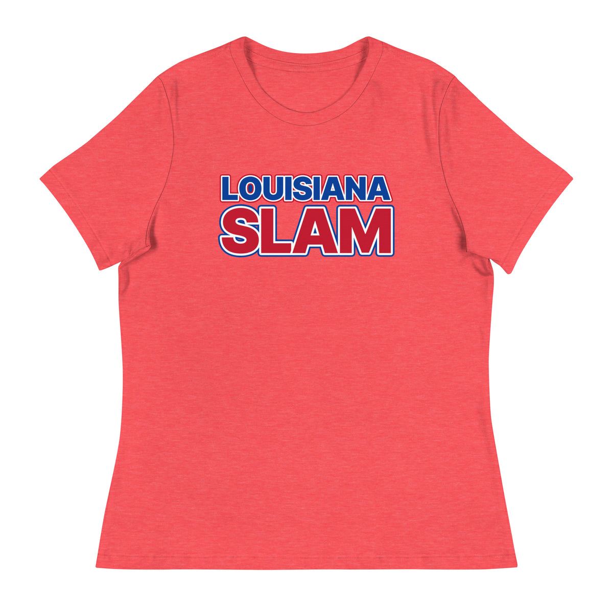 Performance | Women's Relaxed T Shirt | Louisiana Slam Baseball | Lettermark  Alt Logo