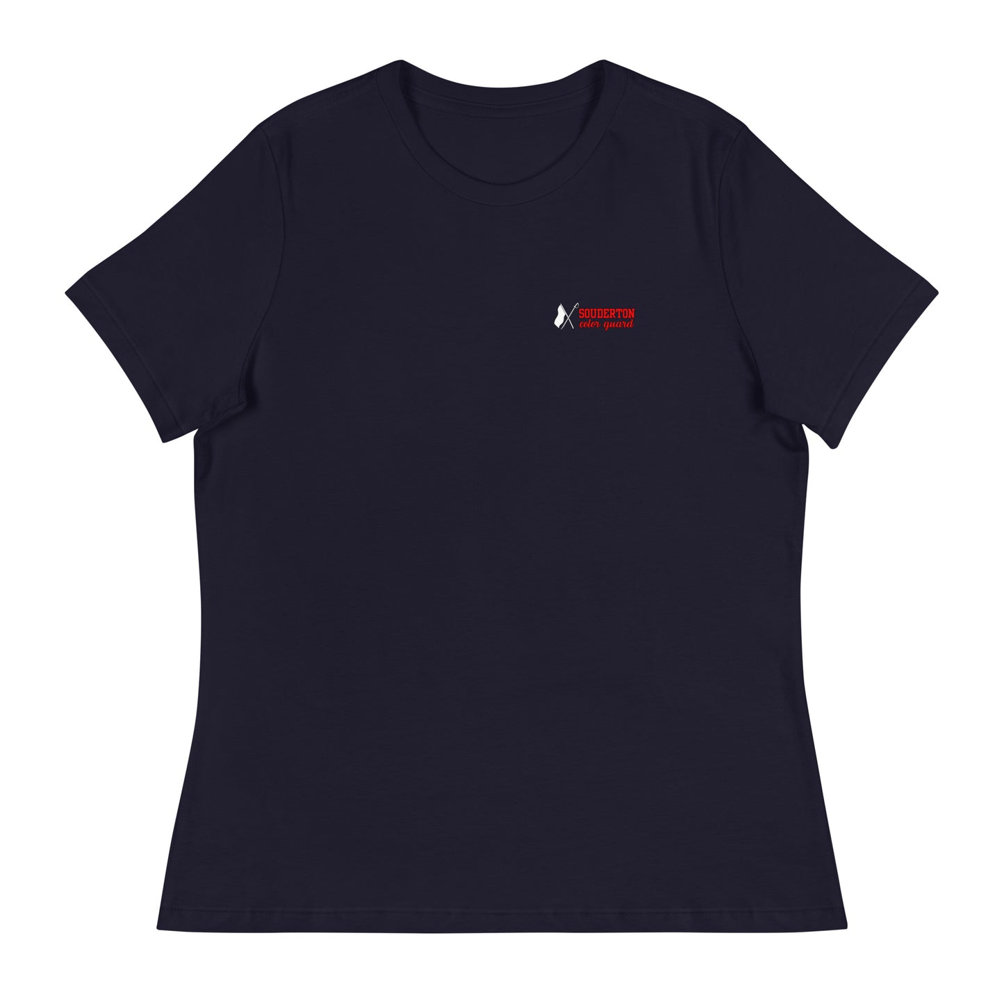 Performance | Women's Relaxed T Shirt | Souderton Color Guard | Crest Logo