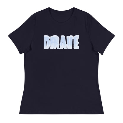 Performance | Women's Relaxed T Shirt | Brave Like Ben | Braveheart Logo