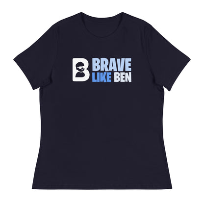 Performance | Women's Relaxed T Shirt | Brave Like Ben | Valor Logo