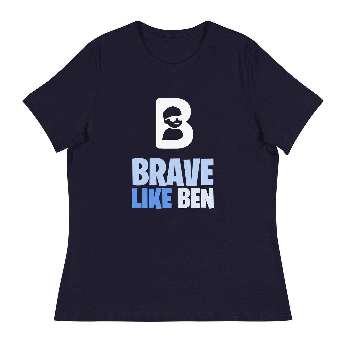 Performance | Women's Relaxed T Shirt | Brave Like Ben | Braveheart Logo