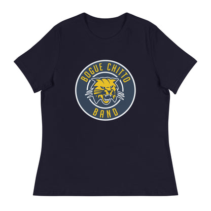 Performance | Women's Relaxed T Shirt | Bogue Chitto Band | Badge Logo