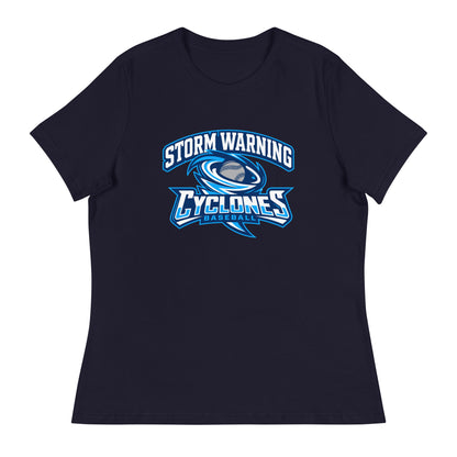 Performance | Women's Relaxed T Shirt | Centre County Cyclones | Vanguard Logo