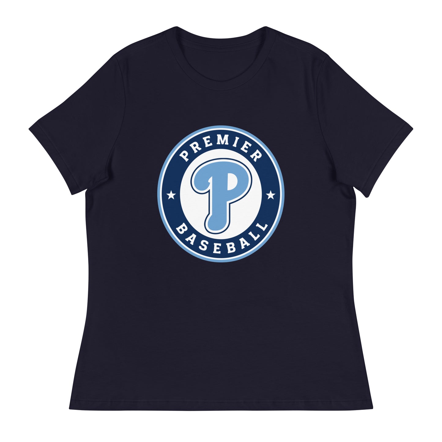 Performance | Women's Relaxed T Shirt | Premier Baseball | Badge Logo