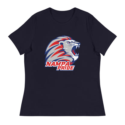 Performance | Women's Relaxed T Shirt | Nampa Pride | Mascot Logo