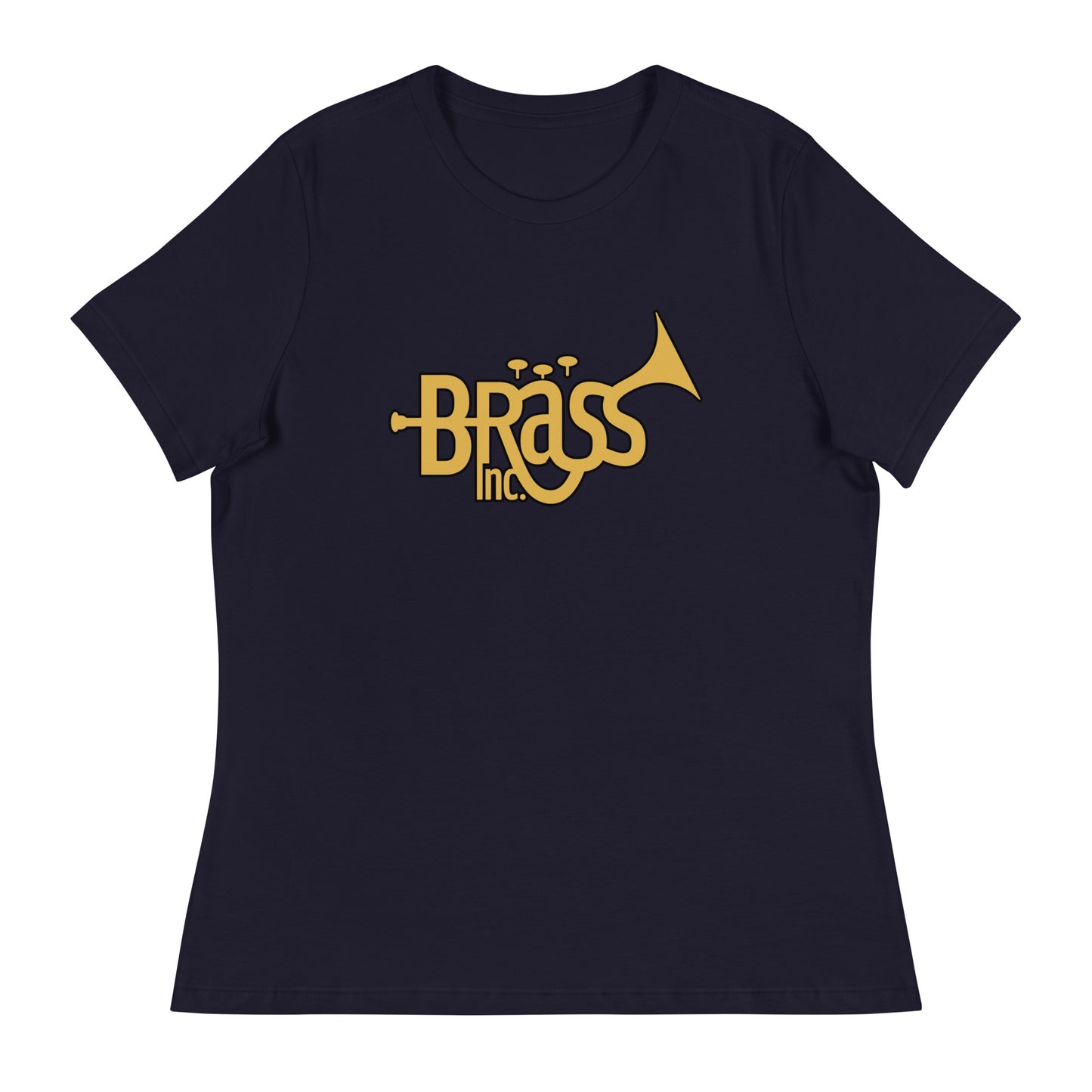 Performance | Women's Relaxed T Shirt | Brass Inc. | Emblem Logo