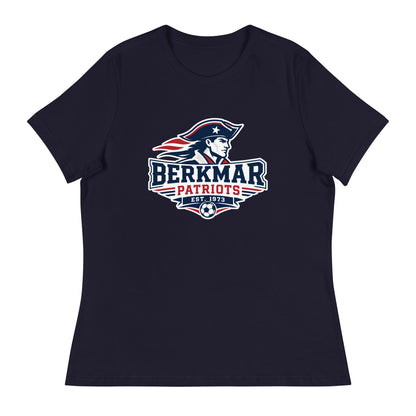 Performance | Women's Relaxed T Shirt | Berkmar High School Soccer | Vanguard Logo