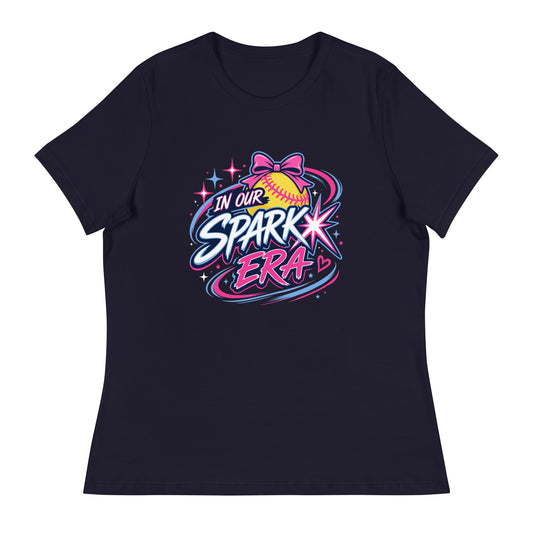 Performance | Women's Relaxed T Shirt | Carolina Sparkx | Athletics Logo