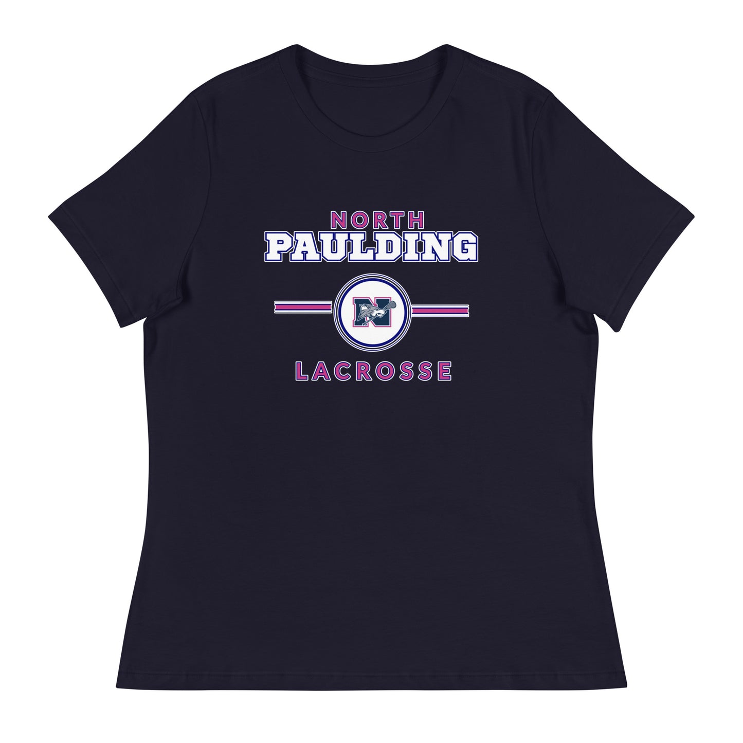 Performance | Women's Relaxed T Shirt | North Paulding Lacrosse | Valor Logo
